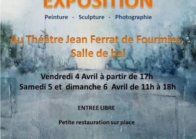 LES YMAGIERS TAILLEURS D’IMAGES EXPOSERONT A FOURMIES